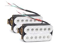 ZAMASS Electric Guitar Parts Alnico 5 Electric Guitar Humbucker Adjustable Screw Dual Coil For 6-String Guitar Coil Splitting N7.5/B15K