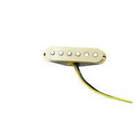 ZAMASS Electric Guitar Parts Single-jointed Staggered Steel Cardboard Alnico5 Pickup For ST Electric Guitar(Bridge C)