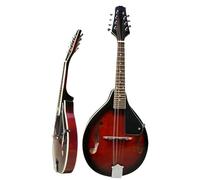 ZAMASS Mandolin For Beginners A Complete Set Of Eight-string Mandolin Instruments For Learning Piano(Red,Set 1)