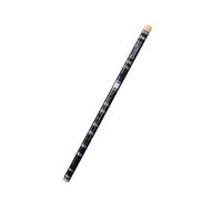 ZAMASS Professional Bamboo Flute Horizontal Flute Bitter Flute Two-section White Copper Single Output Two Colors Optional Beginners To Play(Black,Small A)