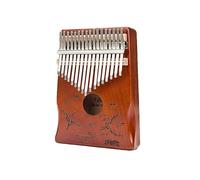 ZAMASS Professional Kalimba Mahogany/Acacia Thumb Piano 17-note Kalimba With Sound Holes For Beginners(Style 12)