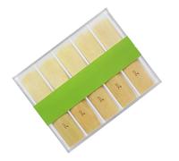 ZAMASS Saxophone Accessory 10 Pcs Saxophone Reeds With Whistle Transparent Box Reed Saxophone Instrument Accessories (Color : Alto)