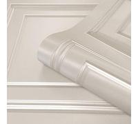 Belgravia Decor Amara Panel Cream Wallpaper 10m x 53cm