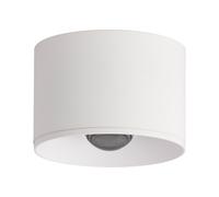 Zambelis LED outdoor downlight S132, Ø 8 cm, sand white