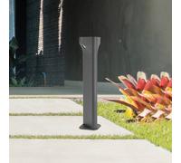 Zambelis LED path light E356, graphite-coloured, aluminium, height 50 cm