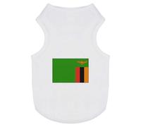 'Zambia Flag' Pet Dog/Cat T-Shirt (PT00076543)