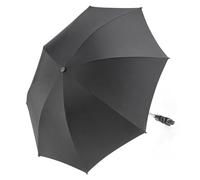 ZAMBOO Universal Pram Parasol - UV Protection Stroller Umbrella - Adjustable Pushchair Parasol for Prams, Buggies & Strollers - Black