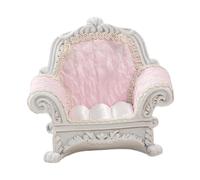 Zambuph 1/12 Dolls House Furniture Miniature Sofa Addition To Dollhouse Living Room Setup Dollhouse Miniature Sofa 1/12 Scale Dolls House Fabric Jewelry Box Organizer Woman Gift Display Case