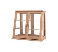 Zambuph 1/6 1/12 Miniature Dresser Wood Pastry Display Case Model DIY Scenery Building And Decorating Environmentally Friendly /6/12 Dollhouse Miniature Bakery Display Case