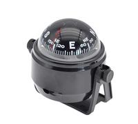 Zambuph 1 Set Boat Compass Professional Precise Marine Compasses Navigate Device Sailing Tool with Clear Displaying for Outdoor, Black