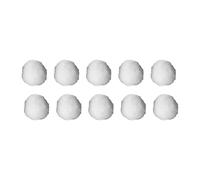 Zambuph 10pcs With These Swimming Pool Water Balls - Big Pack For Family Fun Reusable Water Balls Balloon, White