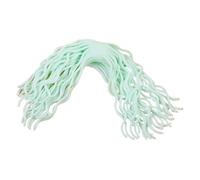Zambuph 10pieces Dark Noodles For Relief Jumbo Monkey Toy Soft Noodle Fidgets Toy Stretchy Noodles Rubber Monkey , Green