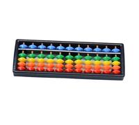 Zambuph 11 Column Math Abacus Kids Educational Toys With Smooth Colorful Beads Fun Way To Learn Mathematical Concepts Adults Math Calculating Tools With Colorful Beads