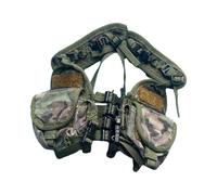 Zambuph 12 Figures Accessories Clothing Role Featuring Action Figure Vest is Light Durable 1/6 Scale Dolls Classic Vest Has Front Pockets and Durable Hooks Action Figure Doll Clothing Traning Model