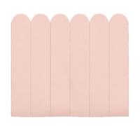 Zambuph 3D Cushion Self Foam Children's Room Vertical Environmental Protections Adheve is Strong Room Bedde Dado (6015cm), Pink