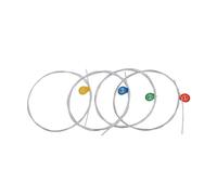 Zambuph 4 Pieces Ukulele Strings Elastic Nylon Musical Stringed Instrument Accessories Better-Resonance Replacement Part Guitar String