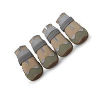 Zambuph 4pcs/set Keep Your Pets Paws Safe With Durable Universal Pet Shoes For Camping Hiking Mountain Climbing Cloth Dog Shoe, Size 6