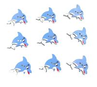 Zambuph 50 Pieces Wooden Button Widely Applicable Fasteners Fixer Clothes Accessories Fish-shaped Shank Buttons Sewing Supplies, Mixed Color