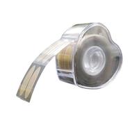 Zambuph 600Pcs Eyelid Stickers Strips Waterproof Double Fold Tape Handheld Sticky Instant Transparent Y-shape Beauty Tools, Heart/Mesh/L