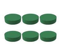 Zambuph 6piece Blocks For Hotel Decor Dry For 6piece Arrangements 6pcs/set Any Blocks For Beautiful Centerpieces Heart, Green, 12 * 4CM