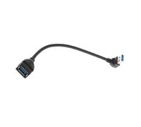 Zambuph 90 Degree USB 0 Male To Female Adapter Cable Space Constraints And Corner Restrictions Astounding 10x Capability Of USB 2.0 (480Mbps) There Are High Efficiency And Low