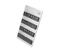 Zambuph Acrylic 4C Grading Sign Loose Diamond Evaluation Elegant Comprehensive Diamond Grading Tool for Enhanced Showcasing Prop Sales Explanation Display