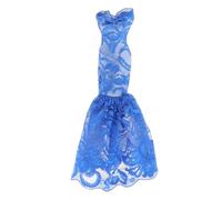 Zambuph Action Figure Doll Skirt Clothing Opportunities For 1/6 Scale Miniature Dolls Fantastic Gift For Enthusiasts And Collectors Miniature Doll Action Figure Accessories Kids, Blue, Length:25cm