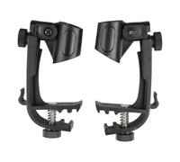 Zambuph Adjustable Microphone Stand Holder Clamp Tool Designed For Easy Attachment On Various Microphones Premuim QualityMade Of PP Drum Microphone Clips Mount Tool Kit Clamp Holder