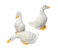 Zambuph Adorable Duck Statues Garden Decorations Resin Statues Unique Sculptures Adding Fun Charm To Outdoors Indoors Home Spaces Resin Animal Figurines Sculptures