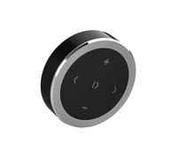 Zambuph Advanced Car Media Steering Wheel Remote Control Music Streaming Bluetooth Enabled, Silver, 36x36x8.5mm