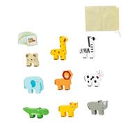 Zambuph Animal Stacking Blocks tional Balancing Game Enhancing Creativity With Color Perception Skills In Wooden Animal Blocks Sorting Stacking Toys Building Stacker