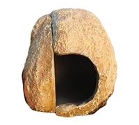 Zambuph Aquarium Adornment Resin Fish And Breeding Rock Small Aquariums Promoting Safe Hiding Spaces Corn Snake Aquarium Cave Decorations Betta Out Fish Tank Stackable Decoration Rock Caves Accs