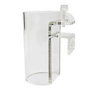 Zambuph Aquarium Feeder Fish Food Feeding Rings Transparent Clear Betta Floating Foods Feeder Easy To Practical Sturdy Aquatic Pets Accessories Fish Tank Station