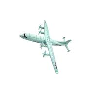 Zambuph Armored Plane Scale Vehicles Model Toys High Detail Smooth Moving Steel Ball Wheels Play Required Assembly Armoured Reconnaissance Aviation Model Collection, Transport Plane, 16x17.4x4cm