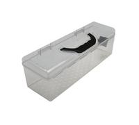 Zambuph Art Bin Storage Box Large Pencil Box 11 X 7 with Handle | Transparent Allows For Easy Identification Of Contents And Saving Time When Searching For Specific Items