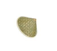 Zambuph Bamboo Hat Japanese Samurai Crafts Suitable For Creative Handicrafts Travel Outdoor Adventures Tapered DIY Arts Crafting Wide Brim Cap Headwear Thick Fishing Tourism, Green, 36cm for Kids