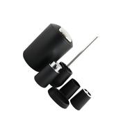 Zambuph Bathroom Accessories Set Soap Dispenser Fresh Decoration Shower Curtain Rug Toothbrush Holder Must Have Essentials Bathroom Accessories Set Soap Dispenser Apartment, Black