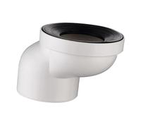 Zambuph Bathroom Fixture Part Offset Toilet Flange Easy to Install Shifter High Strength Construction Meets Durability Expectations Professional Engineering Toilet Seat Accessories, White, 7.5cm