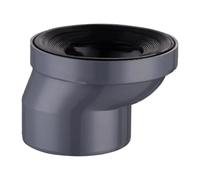 Zambuph Bathroom Fixture Part Offset Toilet Flange Easy to Install Shifter High Strength Construction Meets Durability Expectations Professional Engineering Toilet Seat Accessories, Grey, 5cm