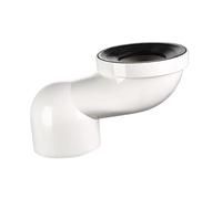 Zambuph Bathroom Fixture Part Offset Toilet Flange Easy to Install Shifter High Strength Construction Meets Durability Expectations Professional Engineering Toilet Seat Accessories, White, 12.5cm