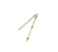Zambuph Bible Pointer Yad Hand Pointer With Charm Features Premium Metal Made For Long Lasting Everyday Bible Is Made Of Zinc Alloy Birthday Jewish Bar Mitzvah Jewish, Golden Crown Head, Length 17cm
