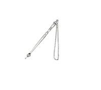 Zambuph Bible Pointer Yad Hand Pointer With Charm Features Premium Metal Made For Long Lasting Everyday Bible Is Made Of Zinc Alloy Birthday Jewish Bar Mitzvah Jewish, Silver Onion Top, Length 17cm