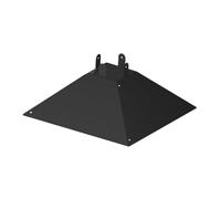 Zambuph Bird Feeder Metal Squirrel Baffle 17x17inch Outdoor Smooth Non Grip Sturdy Effectively Preventing Climbing Bird Feeder Metal Squirrel Baffle 17x17inch