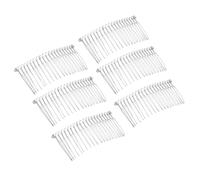 Zambuph Blank Hair Clips Side Comb Designed To Elegantly Hold On Bridal Veils Projects Jewelry Making Findings Accessories Can Be Embellished DIY Wedding Bridal Hair Accessories