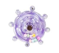Zambuph Cage Toy Bird Toys For Parakeets Fun Creating Engaging Activities Encourage Physical Fit Playtime For Bird To Play With Without Taking Up Too Much, Violet
