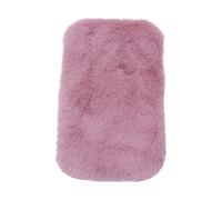 Zambuph Carpet Mat Round Plush Rug Accessory For 112 Scale Dollhouse Kitchen Pretend Party Scenes Dollhouse Decoration Accessory For Doll House Kitchen Pretend Party Accessories Toys , Pink , Oval