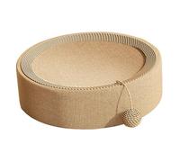 Zambuph Cat Scratcher Pad Playing Resting Interactive Toy Non Slip Bottom Lounge Bed Indoor Cats To Enjoy Leisure Time Cat Scratcher Mat Sisal For Couch Sofa Protector