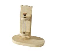 Zambuph Cat Whisker Storage Box Dogs And Cat Whisker Wooden Clear Multi Purpose Special Collection Souvenirs And Other Precious Souvenirs Pet Whiskers Beard Hair Collections Dog, wood, 18x10x20cm