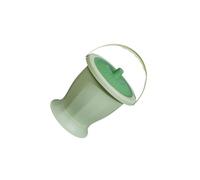 Zambuph Chamber Pot Urinal Jug with Lid Optimal Comfort Solution Bedside By Seniors Sealed Cover to Isolate Odors Portable Toilet Urinal Night Urine Jug and, Green with Ring