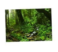 Zambuph Charming Fish Tank Background Sticker Engaging Aquarium Background Picture Awakens Imagination For Aquarists Fish Tank Wall Decorations Sticker Backdrop, Grass Green, 61x41cm